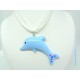 Collier Fimo "Dauphin"